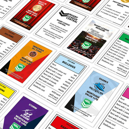 Winning Moves Monopoly NRL Refresh Board Game