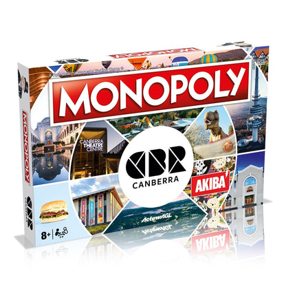 Monopoly City Editions: Canberra Board Game
