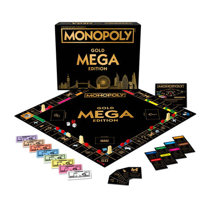 Monopoly Mega GOLD Monopoly Board Game