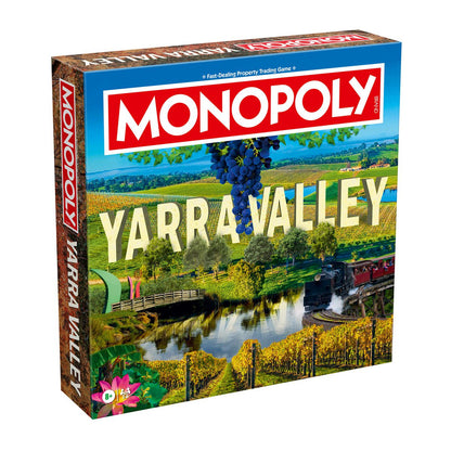 Winning Moves Monopoly City Editions: Yarra Valley & Dandenong Ranges Monopoly Board Game