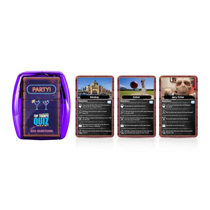 Winning Moves Top Trumps Quiz: Party Quiz Top Trumps Quiz Board Game