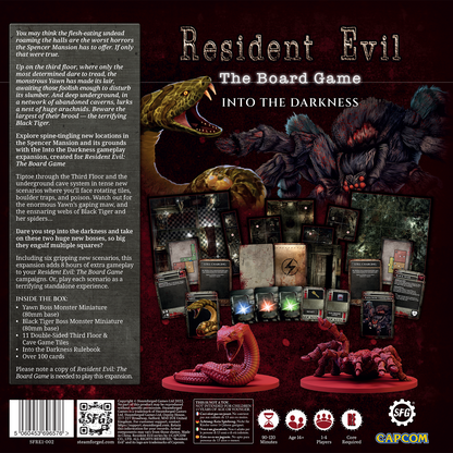 Resident Evil The Board Game Into the Darkness Board Game