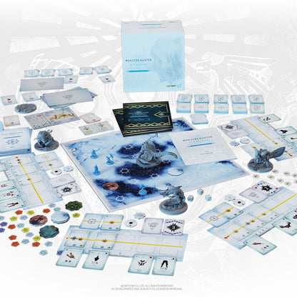 Monster Hunter World Iceborne: Hoarfrost Reach Board Game