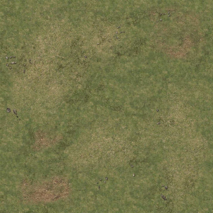 Battle Systems Fantasy Wargames Add-Ons Grassy Fields Gaming Mat 2x2 v.1