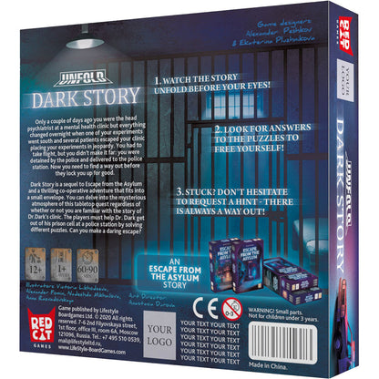 Unfold Dark Story Board Game