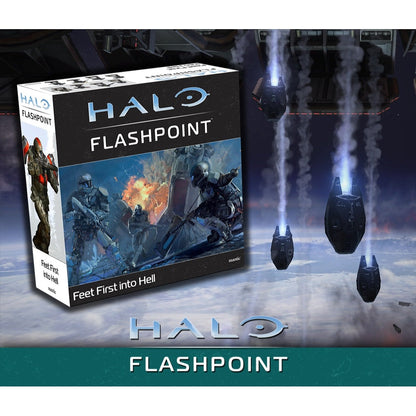 HALO Flashpoint ODST Feet First Into Hell Board Game