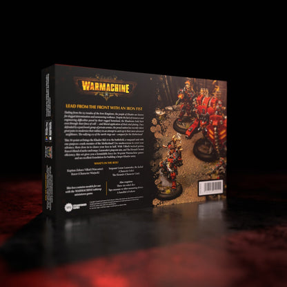Warmachine: Cygnar Hellslingers Command Cadre HIPS