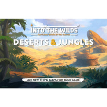Into the Wilds Battlemap Books Deserts & Jungles