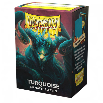 Dragon Shield: Sleeves Matte Turquoise