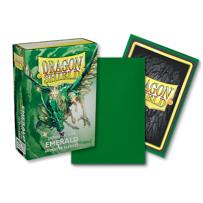 Dragon Shield: Japanese Size Sleeves Matte Emerald