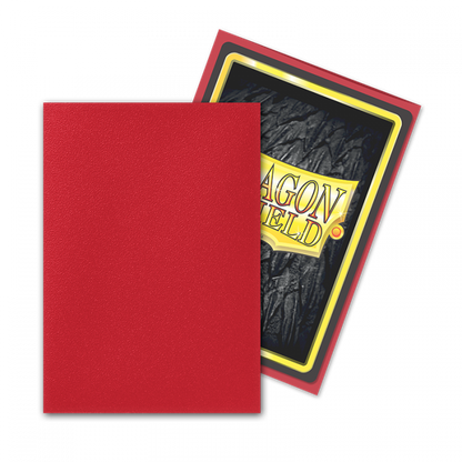 Dragon Shield: Japanese Size Sleeves Matte Ruby