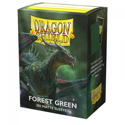 Dragon Shield: Japanese Size Sleeves Matte Forest Green