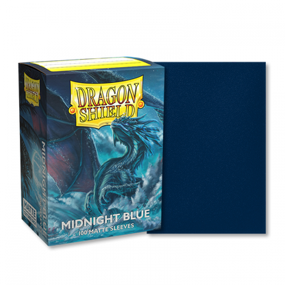 Dragon Shield: Japanese Size Sleeves Matte Midnight Blue