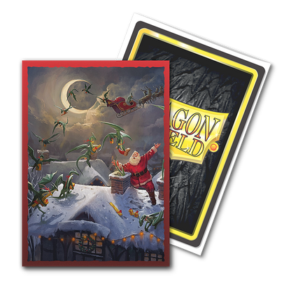 Dragon Shield: Sleeves Brushed Art Christmas 2023