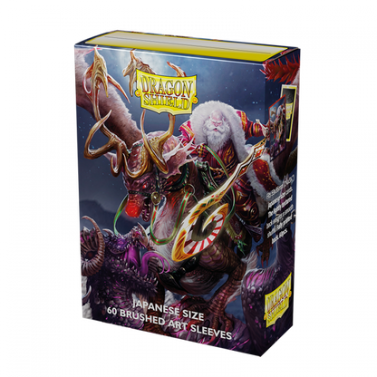 Dragon Shield: Japanese Size Sleeves Brushed Art Christmas 2022