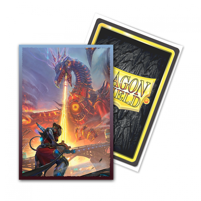 Dragon Shield: Japanese Size Sleeves Brushed Art Bolt Reaper