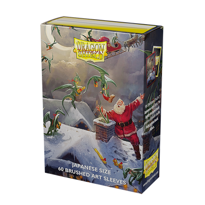 Dragon Shield: Japanese Size Sleeves Brushed Art Christmas 2023