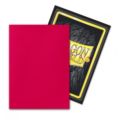 Dragon Shield: Sleeves Matte Dual Fury Alaric Crimson King