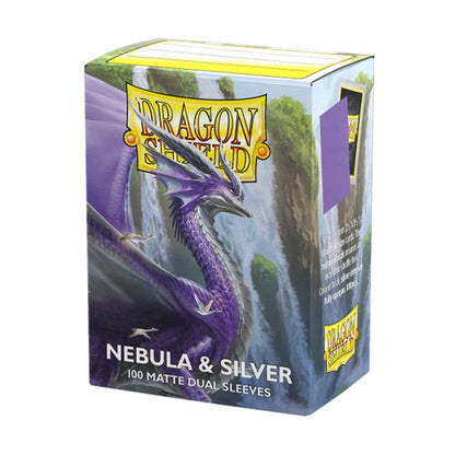 Dragon Shield: Sleeves Matte Dual Nebula & Silver