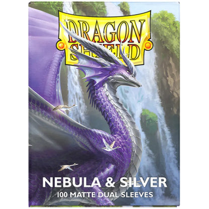 Dragon Shield: Sleeves Matte Dual Nebula & Silver