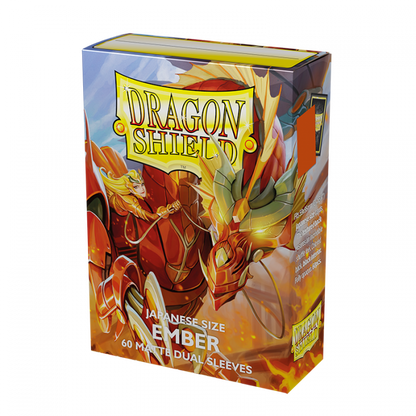 Dragon Shield: Japanese Size Sleeves Matte Dual Ember Alaric Revolution Kindler