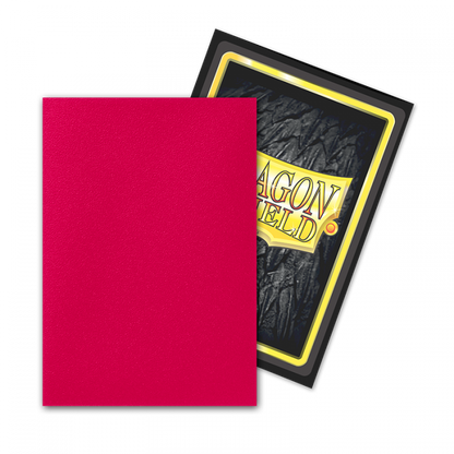 Dragon Shield: Japanese Size Sleeves Matte Dual Fury Alaric Crimson King