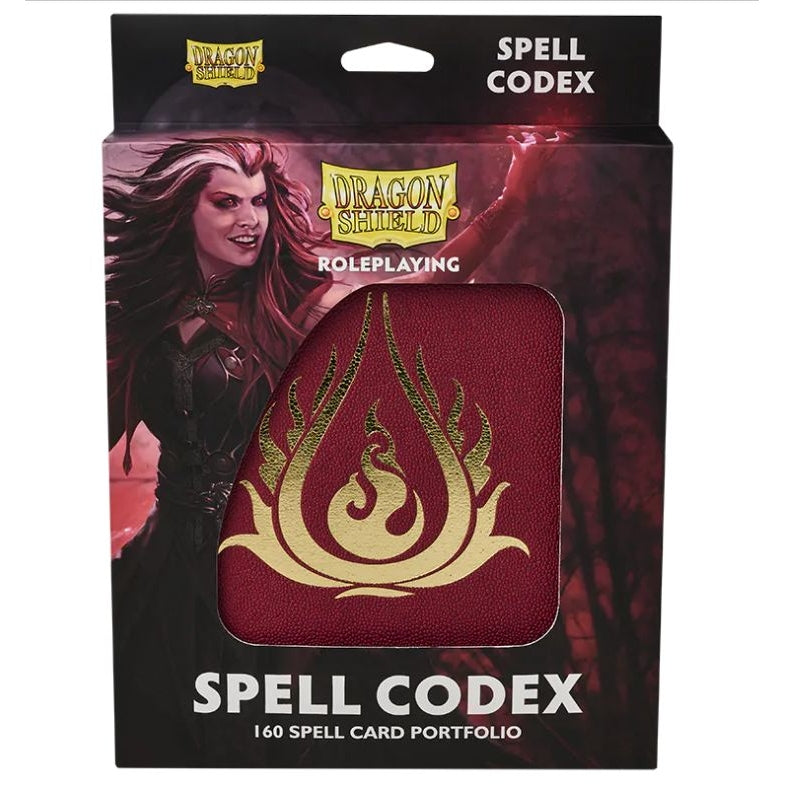 Dragon Shield RPG: Spell Codex Blood Red – SuperGamers