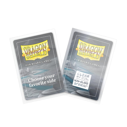 Dragon Shield: Board Game Sleeves Clear Non-Glare European Mini