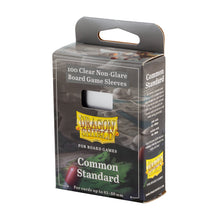 Dragon Shield: Board Game Sleeves Clear Non-Glare Common Standard