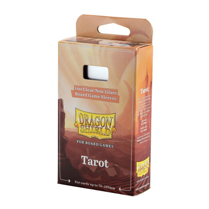 Dragon Shield: Board Game Sleeves Clear Non-Glare Tarot