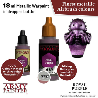 Army Painter Metallics Air Royal Purple Acrylic Paint 18mL
