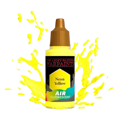 Army Painter Metallics Air Neon Yellow Fluo Acrylic Paint 18mL