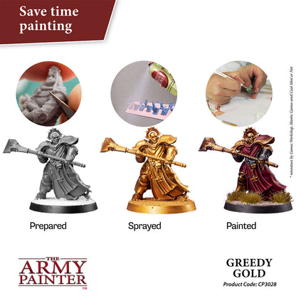 Army Painter Aerosol Spray Primer Greedy Gold 400mL