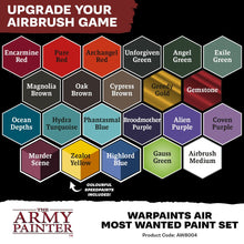 Army Painter Warpaints Air Most Wanted Paint Set