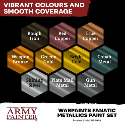 Army Painter Warpaints Fanatic Metallics Set