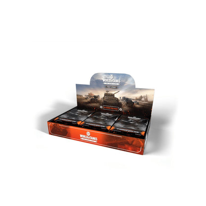 World of Tanks: The Card Game: Booster Display: First Strike 24x Booster Board Game