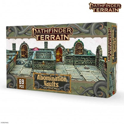 Dungeons & Lasers: Half-Height Walls Pathfinder Terrain: Abomination Vaults