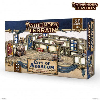 Dungeons & Lasers: Half-Height Walls Pathfinder Terrain: City Of Absalom
