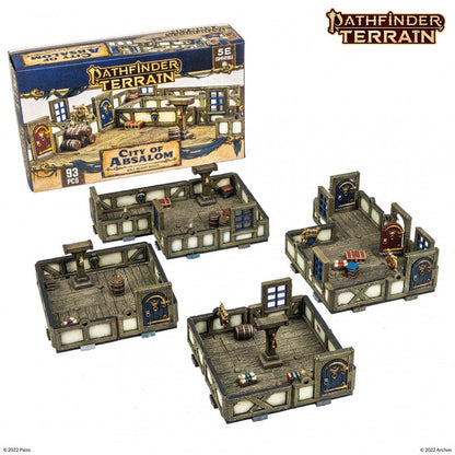 Dungeons & Lasers: Half-Height Walls Pathfinder Terrain: City Of Absalom