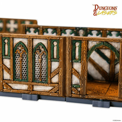 Dungeons & Lasers: Expansion Bits Tudor Mansion