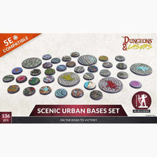 Dungeons & Lasers: Miniatures Scenic Urban Bases Set
