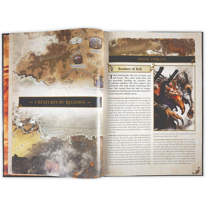 Dungeons & Lasers: The World Of Deuslair: Bestiary Book Hardcover