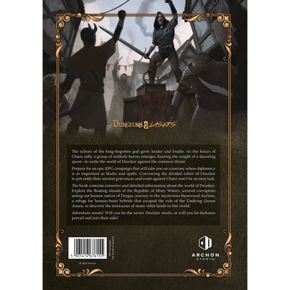 Dungeons & Lasers: The World Of Deuslair: Rpg Campaign Hardcover