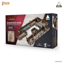 Dungeons & Lasers: PrismaCast Pre-Painted Terrain Dwarven Mine: Pre-Painted