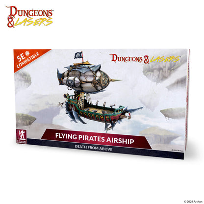 Dungeons & Lasers: Miniatures Deuslair: Flying Pirates Airship