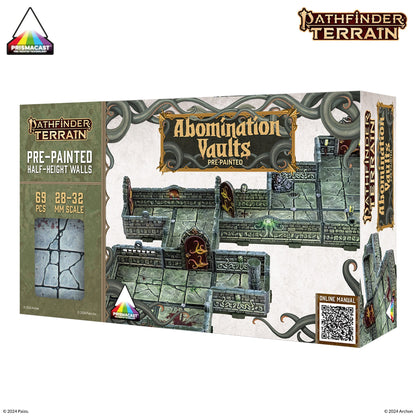 Dungeons & Lasers: PrismaCast Pre-Painted Terrain Pathfinder Terrain: Abomination Vaults