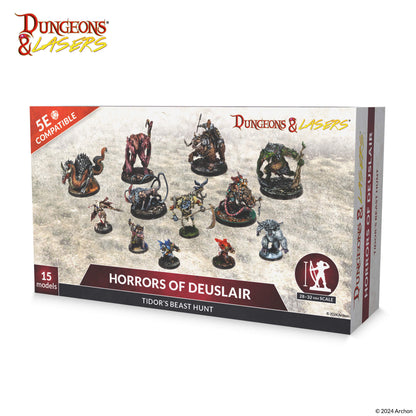 Dungeons & Lasers: Miniatures Horrors Of Deuslair