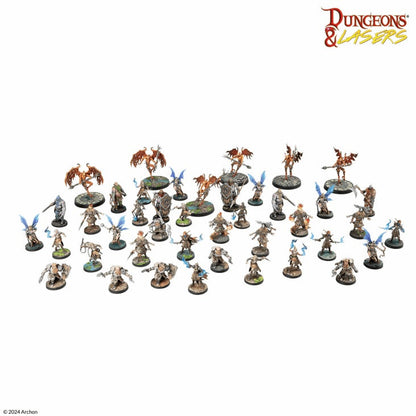 Dungeons & Lasers: Miniatures Armies Of Deuslair
