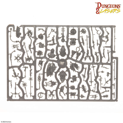 Dungeons & Lasers: Miniatures Adventurer's Gear Set