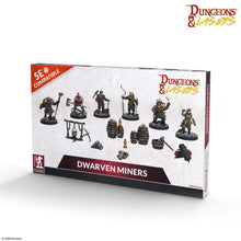 Dungeons & Lasers: Miniatures Dwarven Miners